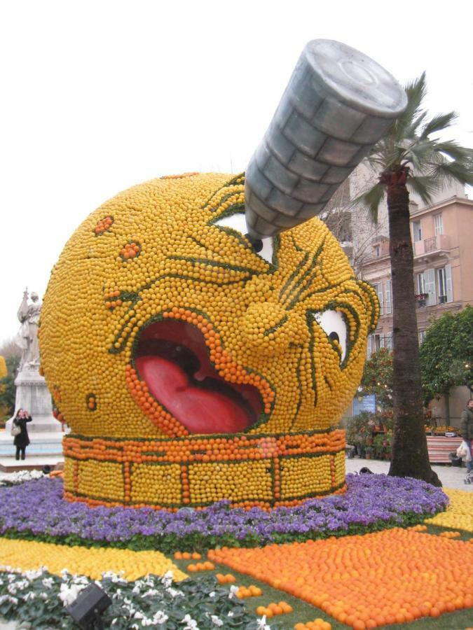 Appartement Le Valmont Menton Eksteriør billede